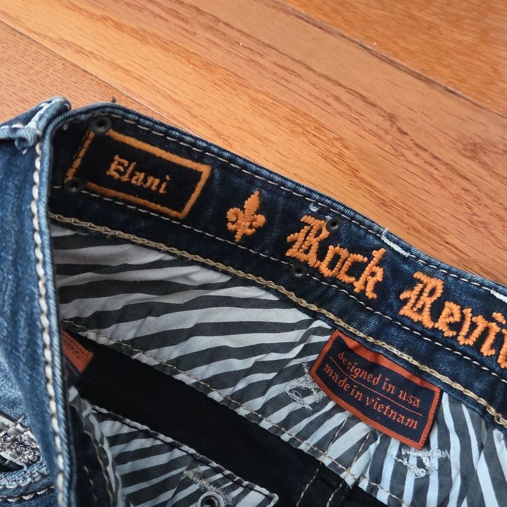 Rock Revival Women's Jeans 23x 32. New W TAGS - Picture 3 of 11
